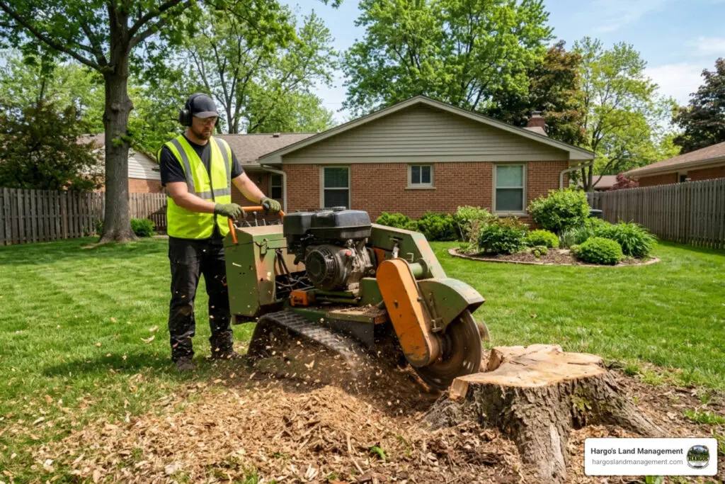 stump grinding service